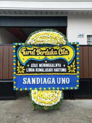 Papan Bunga Duka di Jakasampurna