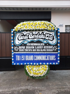 Papan Bunga Duka di Jakasampurna